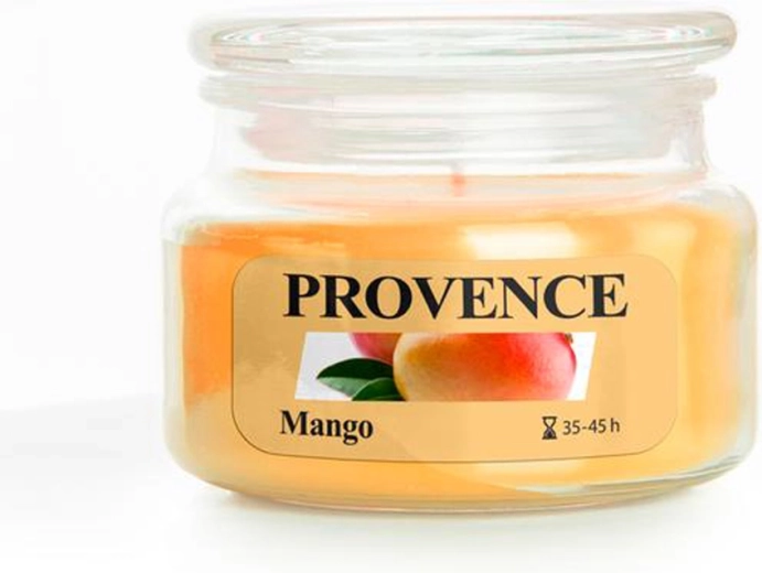 Mirisna svijeća u staklu PROVENCE mango 45 sati