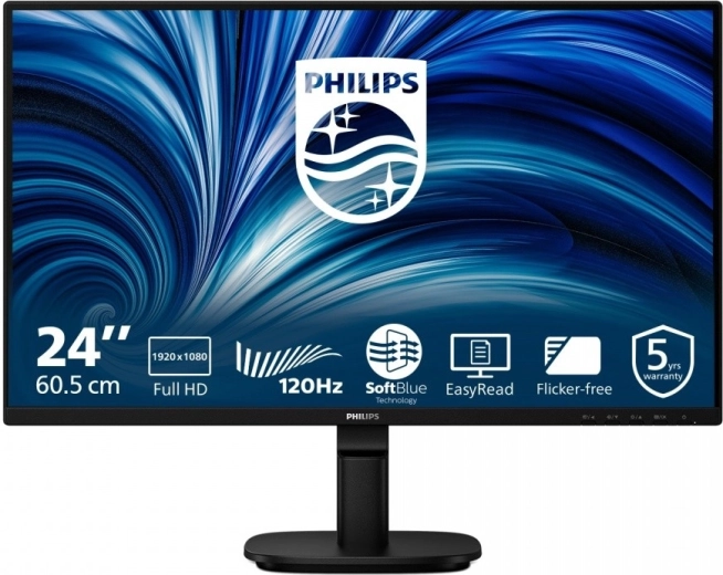 Monitor 23,8" IPS 120 Hz s HDMI, DisplayPortom, VGA i zvučnicima