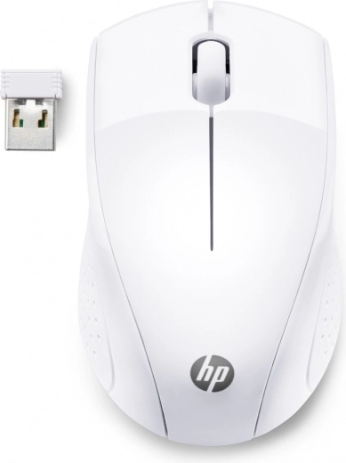 Bežični miš HP 220 snježno bijeli