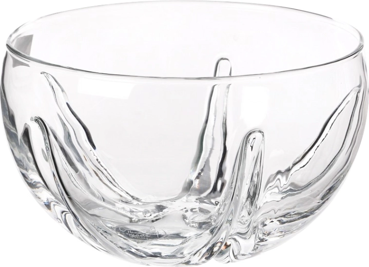Staklena zdjela u obliku mandarine 23 cm