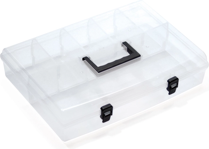 Plastični organizator Prosperplast s prozirnim poklopcem