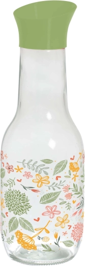 Staklena karafa s poklopcem TORO 1 l Botanica