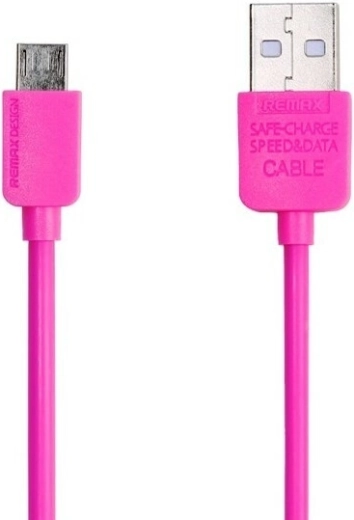 Ružičasti micro USB kabel 1 m REMAX