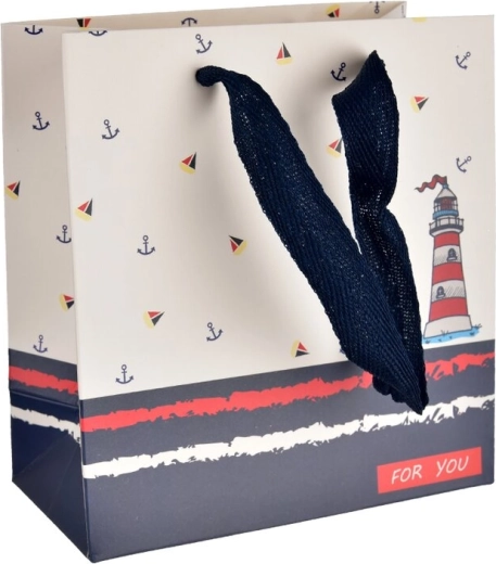 Poklon papirnata vrećica SEA 14 × 7 × 15 cm