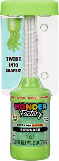 Masa za modeliranje Wonder Factory, neisušujuće tijesto, zelena