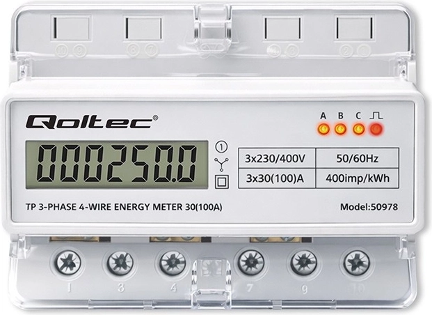 Čitljiv LCD s točnim očitanjima u kWh