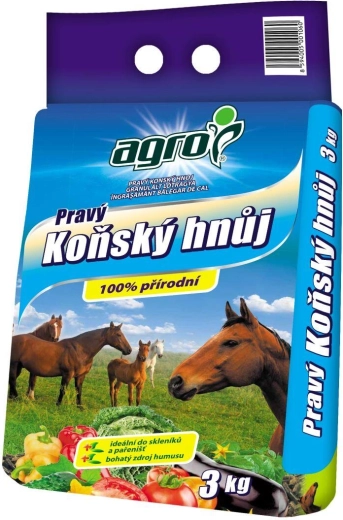 Pravo konjsko gnojivo u granulama 3 kg AGRO