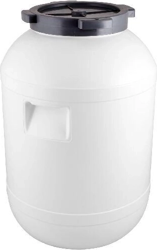 Plastična bačva za kiseli kupus 60–65 l s navojnim poklopcem