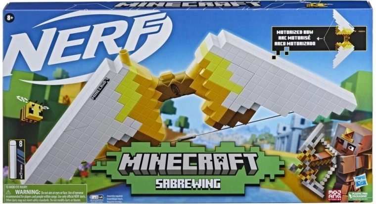 Nerf Minecraft Sabrewing luk za pjenaste strelice