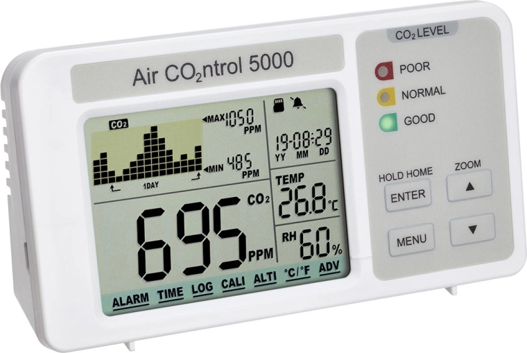 TFA AirCO2ntrol 5000 – zapisnik CO2 s mjerenjem temperature i vlažnosti