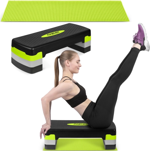 Aerobic step s 3 visine NEO SPORT + protuklizna podloga
