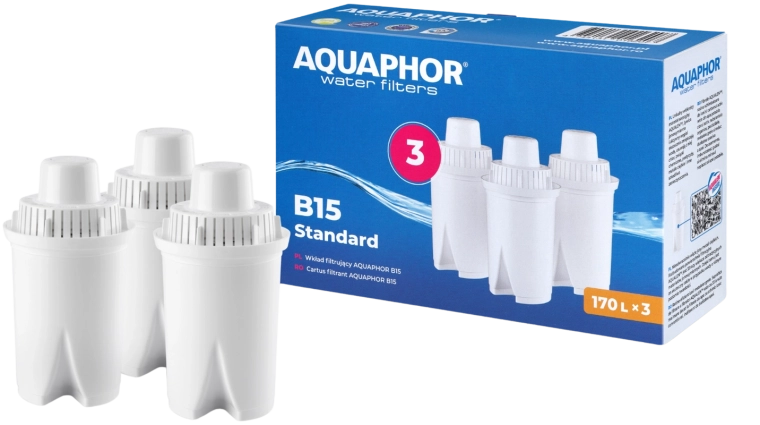 Set filtarnih uložaka za vrč AQUAPHOR B15 Standard – 3 kom