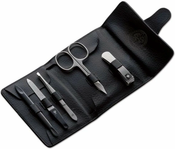 Böker Arbolito Classic set za manikuru, 5-dijelni, u kožnoj futroli
