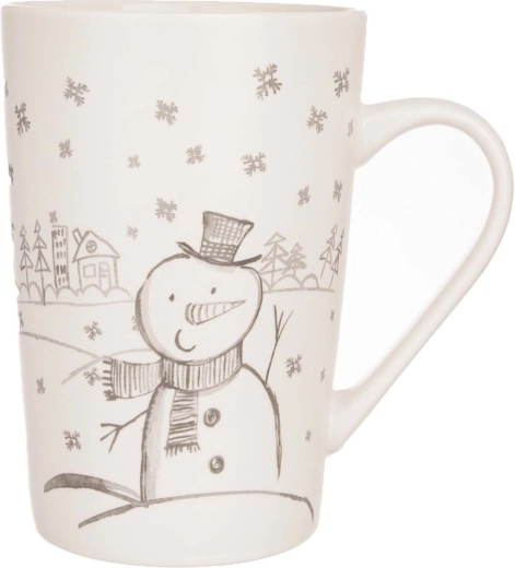 Porculanska šalica snjegović 470 ml