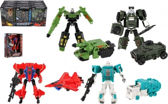 Transformirajući robot 14 cm – pretvorba u auto, kamion ili raketu