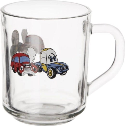 Staklena šalica Orion auto 230 ml