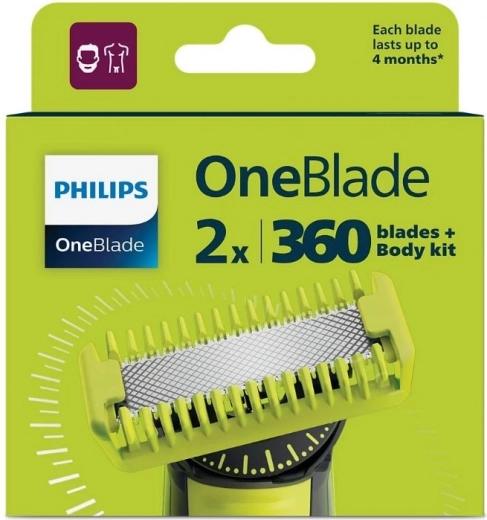 Philips OneBlade 360 Zamjenski Noževi s Body Kitom