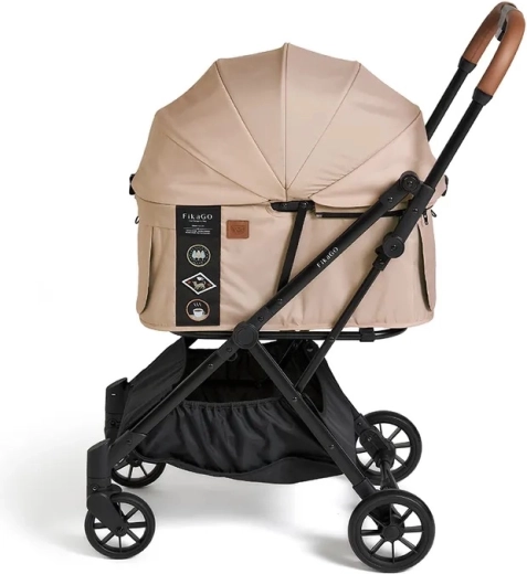 Amortizirani, okretni prednji kotači i velika košara s magnetom