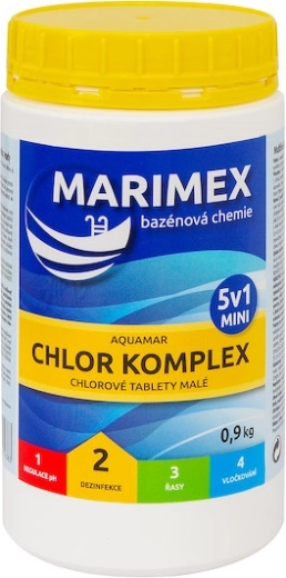 Marimex klor kompleks mini 5u1 0,9 kg