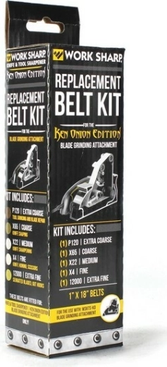Work Sharp Ken Onion set brusnih traka za Blade Grinder, 5 kom