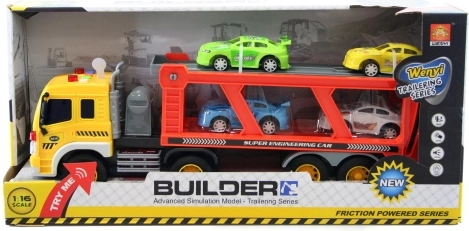 Kamionski transporter automobila na baterije 1:16