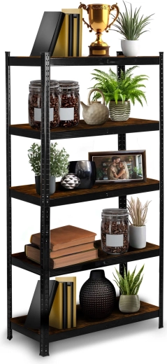 Izdržljiva čelična konstrukcija u crnoj boji