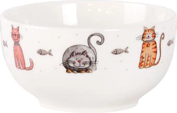 Keramička zdjela 500 ml s motivom mačke i psa TORO