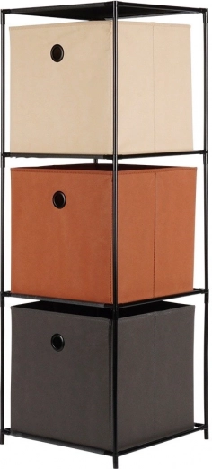 Tri prostrane tekstilne kutije