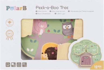 Drvena igra Peek‑a‑Boo stablo POLARB