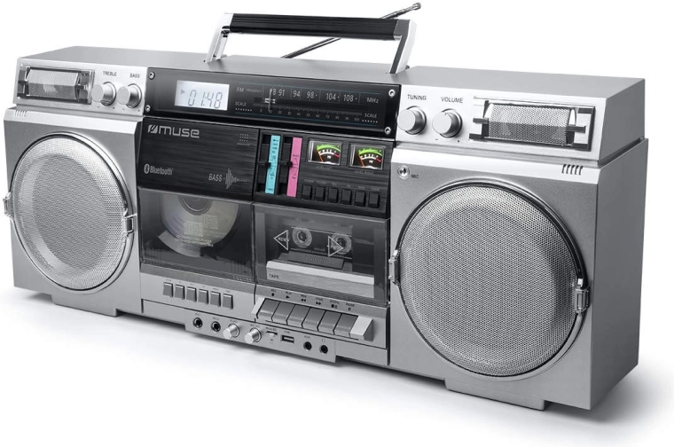 Boombox M-380 GBS srebrni