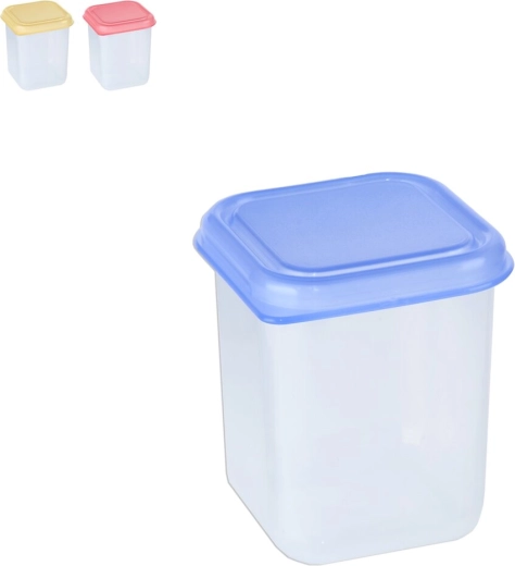 Plastična posudica mini kvadrat 0,2 l mix