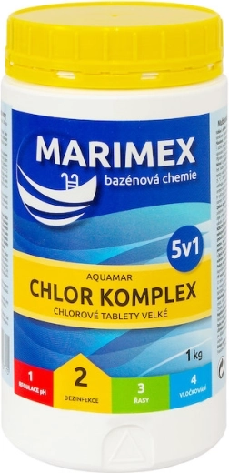Marimex Komplex 5u1 multifunkcionalne tablete za bazen 1 kg