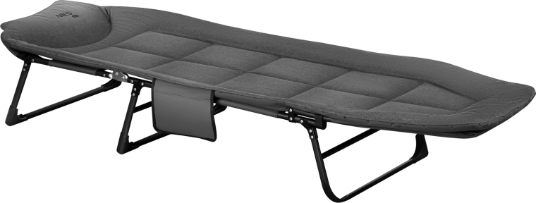 Sklopivi kamping krevet NILS Camp 200 cm s podesivim naslonom