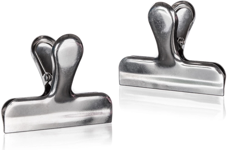 AKCENT nehrđajući klipsevi za vrećice, 2 kom