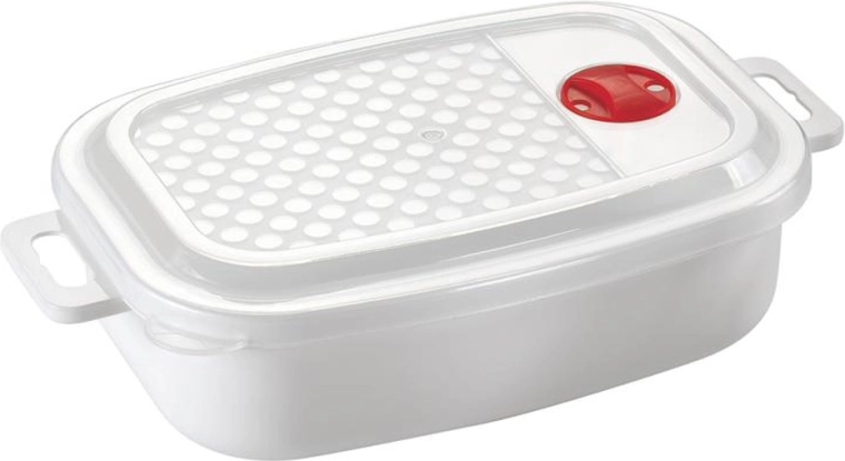Plastična posuda za mikrovalnu HEIDRUN 1,5 l s poklopcem