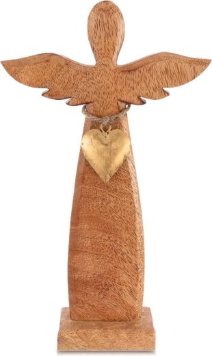 Drvena figurica anđela od manga 26 cm