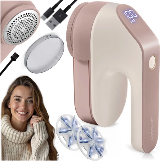 Električni uređaj za uklanjanje mucica s LCD zaslonom Berdsen