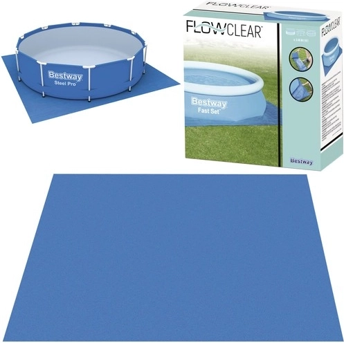 Zaštitna podloga ispod bazena 335 × 335 cm BESTWAY