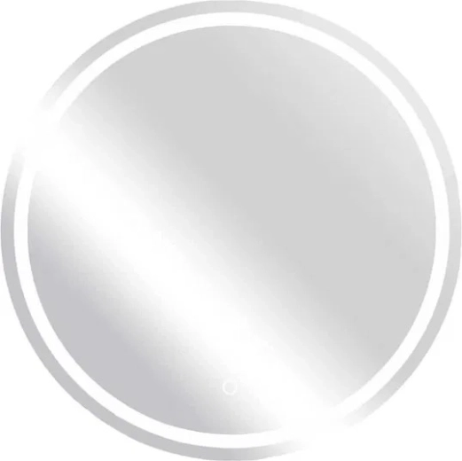 Okruglo LED kupaonsko ogledalo 80 cm s dodirnim upravljanjem