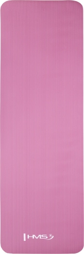 Ružičasta joga podloga HMS YM07 od NBR-a, 183 × 61 × 1,2 cm