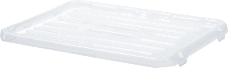 Plastični poklopac za spremnik Cargobox 600 × 400 mm, proziran