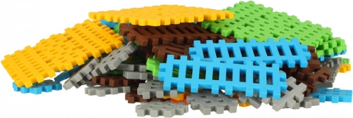Kreativni građevinski set Mini Waffle - Veliki set Farma