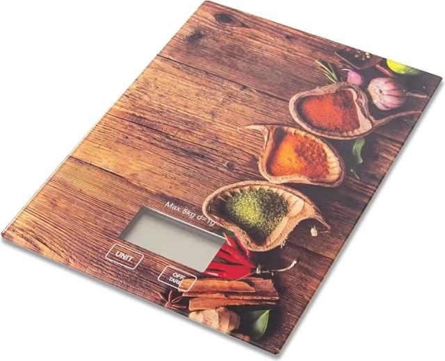 Staklena digitalna kuhinjska vaga 5 kg