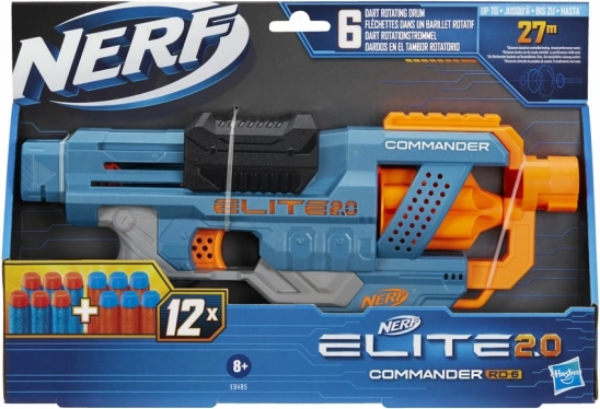 Nerf pištolj Commander RD-6 s mecima