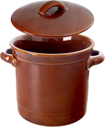 Brtveni poklopac i dvije praktične ručke