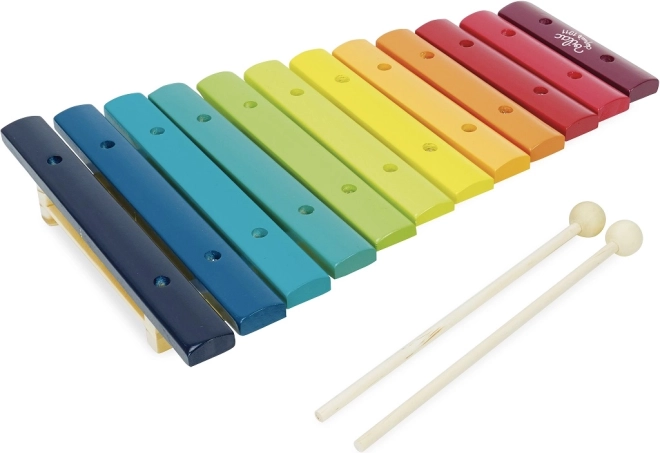 Drveni ksilofon Rainbow VILAC