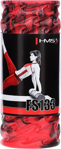 Masažni pjenasti valjak HMS FS133 33 cm crveni