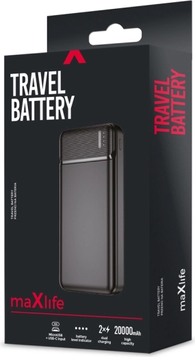 Maxlife power banka 20000 mAh MXPB-01