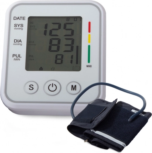 Elektronički mjerač krvnog tlaka za nadlakticu s LCD zaslonom