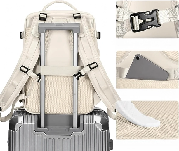 Udobno putovanje s pričvršćivanjem na kofer